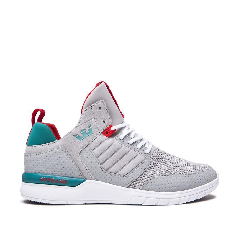 Supra METHOD Sneaker High Damen Grau / Blau Kaufen AIEBN6058